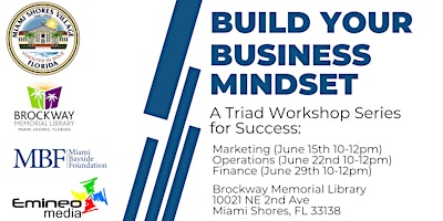 Image principale de Build Your Business Mindset: A Triad Workshop Series for Success