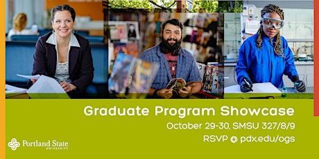 Graduate Program Showcase: October 30 primary image