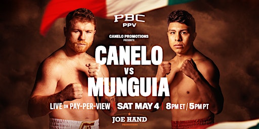 Primaire afbeelding van Canelo Fight at The Block - Saturday, May 4th!