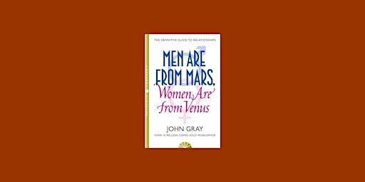 Imagen principal de DOWNLOAD [ePub]] Men Are from Mars, Women Are from Venus by John  Gray Free