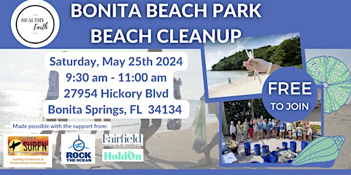Imagem principal do evento Bonita Beach Park Cleanup