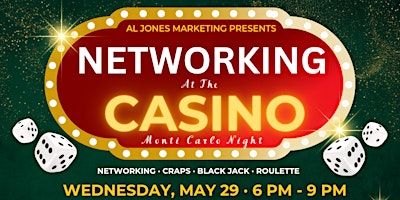 Imagem principal do evento AJM Networking & Casino Monti Carlo Night