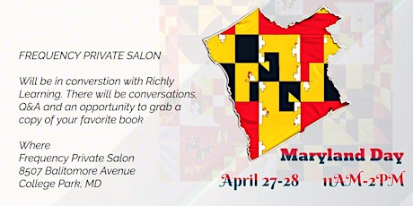 Salon Special on Maryland Day: Ask the Author - Richly Learning