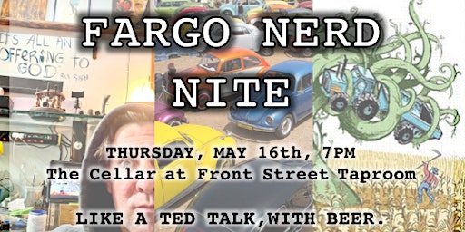 Imagem principal do evento Fargo Nerd Nite May: Genetic Art Beetle