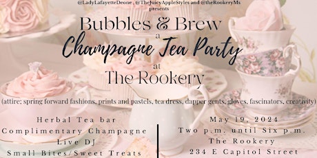 Bubbles & Brew Champagne Tea Party