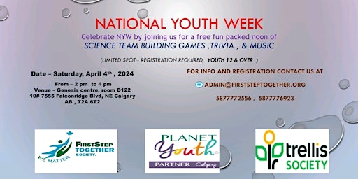 Imagen principal de National Youth Week celebration