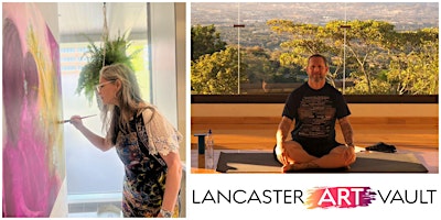 YOGA, ART, and COMMUNITY at Lancaster Art Vault primary image