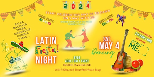 Imagem principal do evento Fuego Social Latin Night, Theme Mexican: Cinco de Mayo