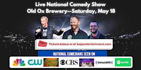 2 National Comics Perform Live at Old Ox Brewery