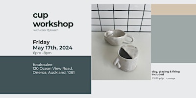 Make a Mug Pottery Workshop primary image