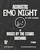 Imagem principal do evento Acoustic Emo Night @ Roses By The Stairs