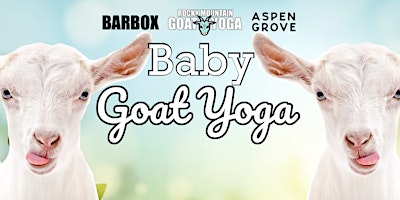 Imagem principal de Baby Goat Yoga - June 23rd  (ASPEN GROVE)
