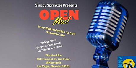 Open Mic Variety  Show at the Nerd Bar