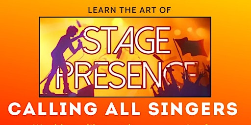 Imagem principal do evento Learn the Art of Stage Presence