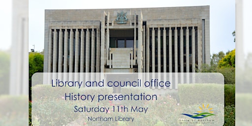 Imagem principal do evento Northam Library and Town Council history presentation