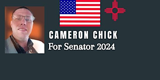 Imagem principal do evento Cameron Chick For Senate 2024 Campaign Kickoff Online Event