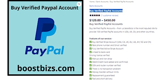 Imagen principal de Buy Verified PayPal Accounts