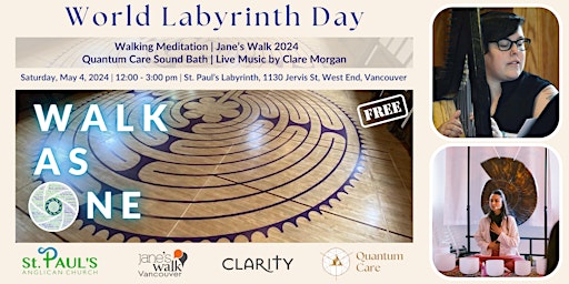 Primaire afbeelding van *OPEN* World Labyrinth Day - Walk as One
