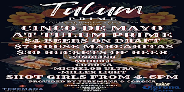Cinco de Mayo at Tulum Prime