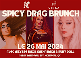 Spicy Drag Brunch in Montreal's Old Port primary image