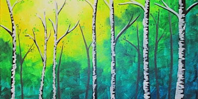 Primaire afbeelding van Light in the Forest - Paint and Sip by Classpop!™