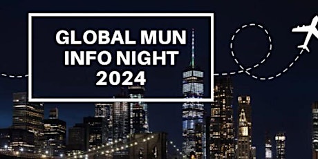 MUN Night: Negotiation Skills and GlobalMUN Information Session