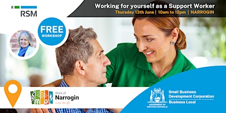Working for yourself as a Support Worker (Narrogin) Wheatbelt