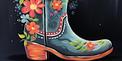 Imagem principal de Floral Boot! - Paint and Sip