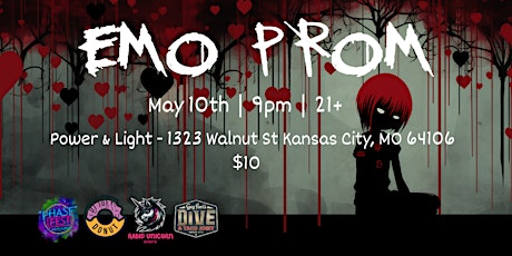 Emo Prom  - TICKET IS ON CHEDDAR UP