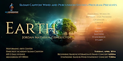Imagem principal do evento Sloan Canyon Symphonic Band and Wind Symphony Spring Concert