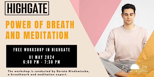 Hauptbild für Unveiling the power of your Breath: An Intro to the Happiness Program
