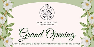 Precision Point Acupuncture - Grand Opening primary image
