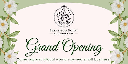 Precision Point Acupuncture - Grand Opening primary image