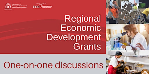 Hauptbild für Regional Economic Development (RED) One-On-One Discussions - Pinjarra