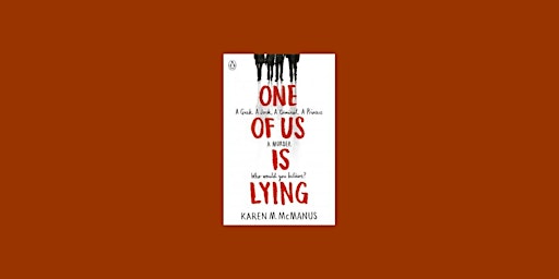 Imagem principal do evento DOWNLOAD [EPUB]] One of Us Is Lying (One of Us Is Lying, #1) BY Karen M. Mc