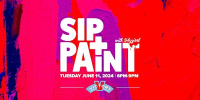 Imagem principal do evento Adult Sip + Paint with Flygirrl at Victory Brewing!