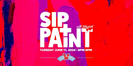 Adult Sip + Paint with Flygirrl at Victory Brewing! primary image