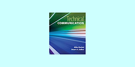 Download [Pdf] Technical Communication by Mike Markel Pdf Download
