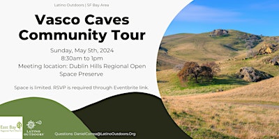 Image principale de LO SF Bay Area | Vasco Caves Community Tour