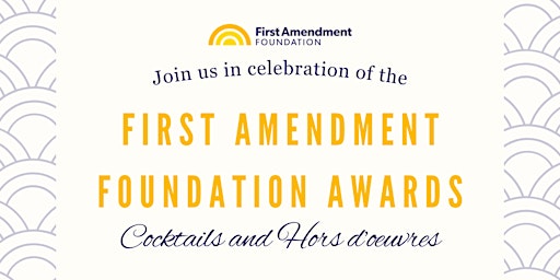 Primaire afbeelding van First Amendment Foundation Awards