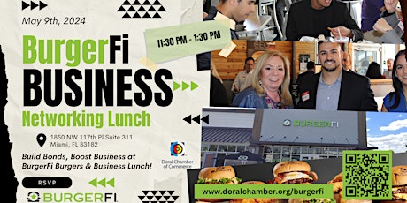 Burgers are Better at BurgerFi Doral Chamber of Commerce Lunch