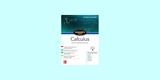 PDF [download] Schaum's Outline of Calculus, Seventh Edition (Schaum's Outl primary image
