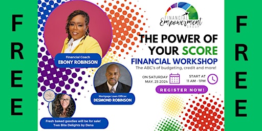 Hauptbild für The Power of Your Score Financial Workshop