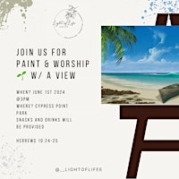 Imagem principal do evento Paint & Worship w/ A View