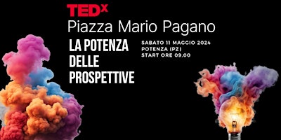Imagem principal do evento TEDx Piazza Mario Pagano