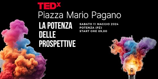Imagem principal do evento TEDx Piazza Mario Pagano