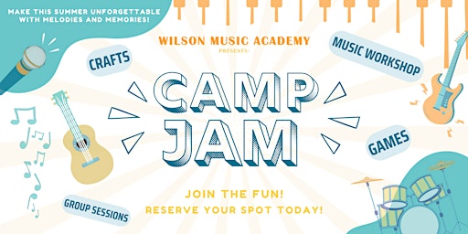 Imagem principal de CAMP JAM | WILSON MUSIC ACADEMY