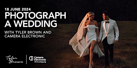Imagem principal do evento Photograph a Wedding with Tyler Brown and Camera Electronic