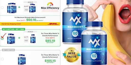Maxiboost Male Enhancement【DOCTOR'S CHOICE MALE GROWTH PILLS】26 April Report Scam Or Legit? primary image