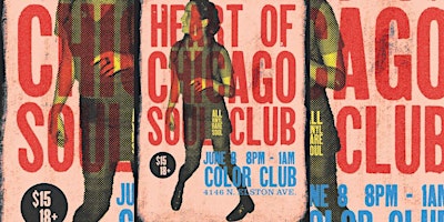 Primaire afbeelding van 6/8  Heart of Chicago Soul Club Rare Soul Dance Party